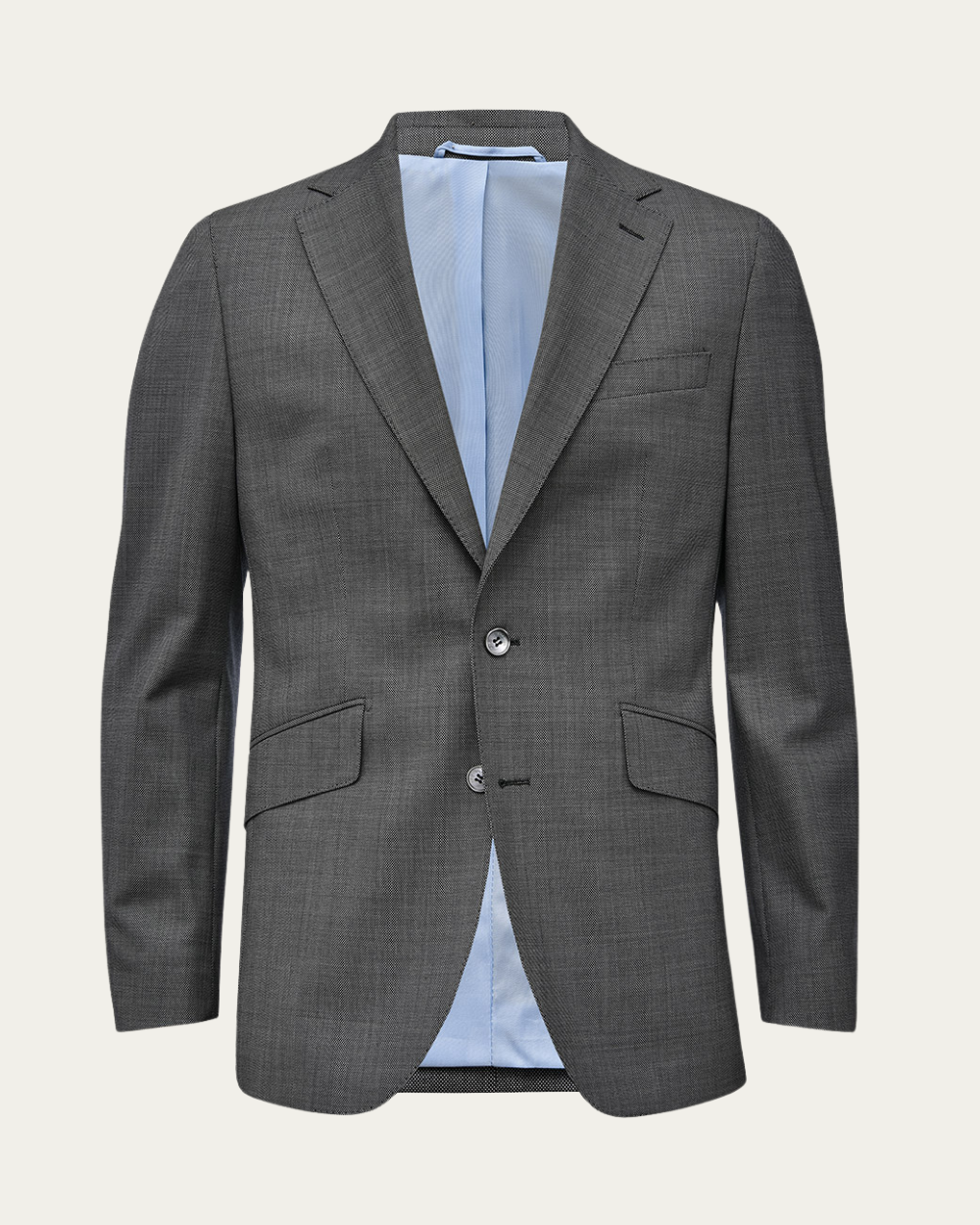 Grey Wool Jacket | Emanuel Berg