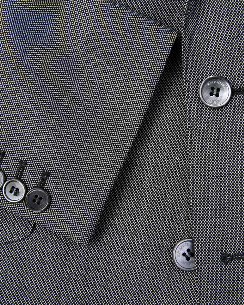 Grey Wool Jacket | Emanuel Berg