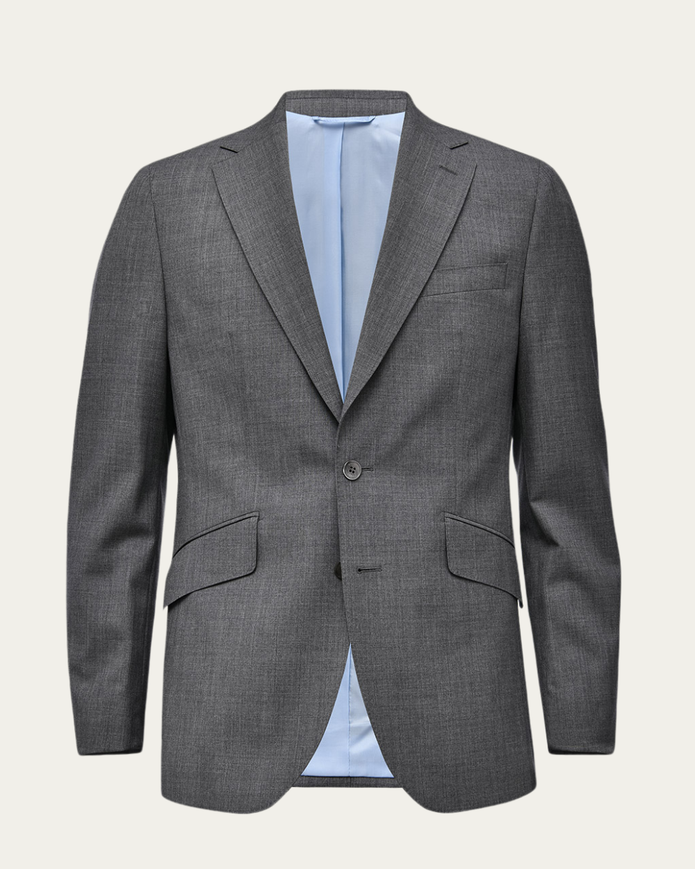 Grey Wool Jacket | Emanuel Berg
