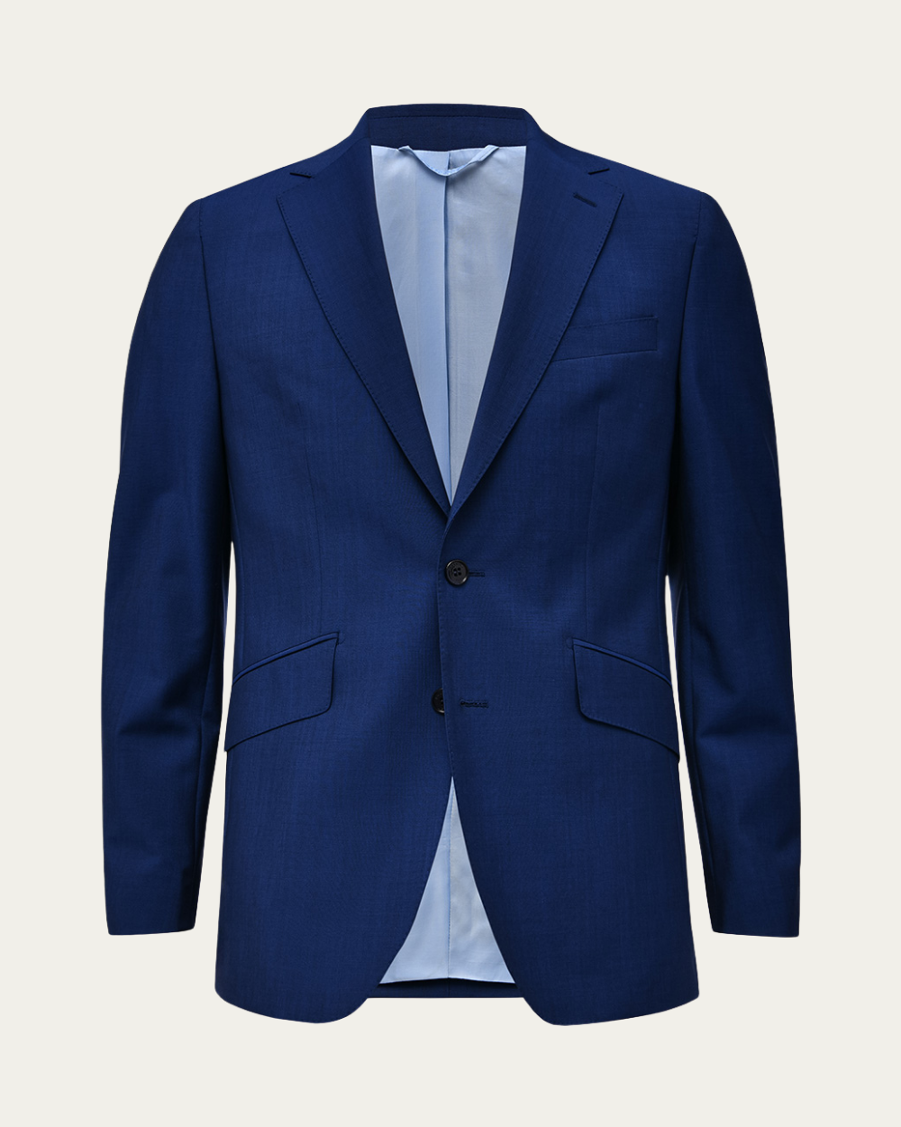 Dark Blue Wool Jacket | Emanuel Berg