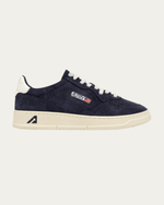 Medalist Low Sneakers in Space and White Suede