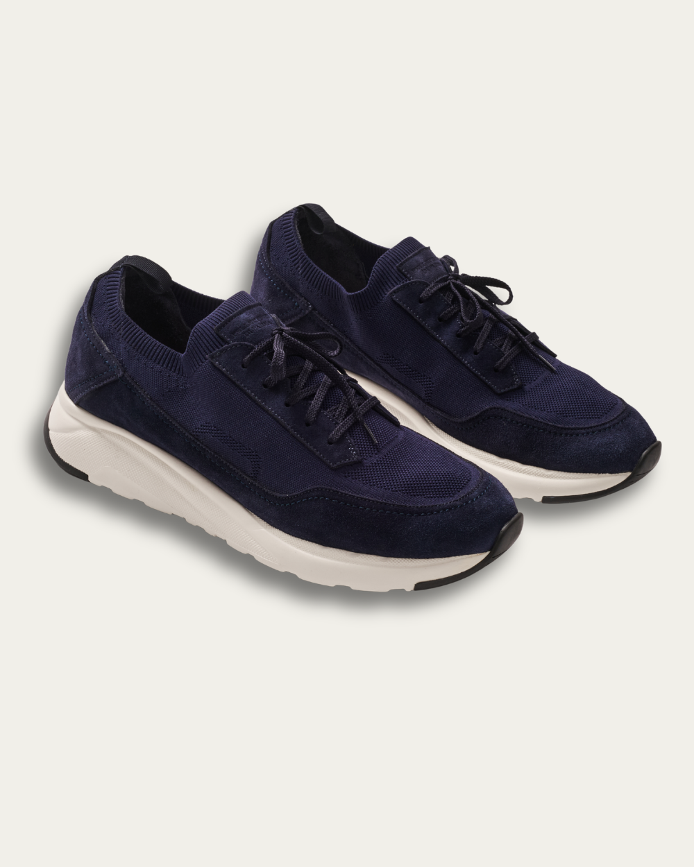 Navy Lione Stretch Sneaker | Pellettieri di Parma