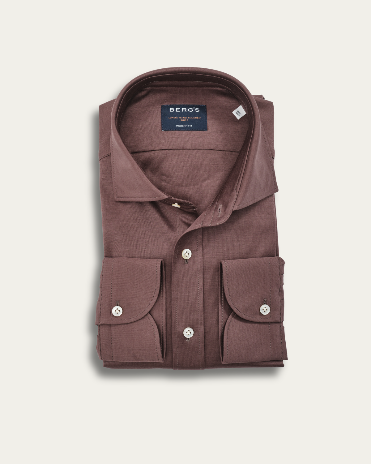 Plum Jersey Filo di Scozia Shirt | BERG’S