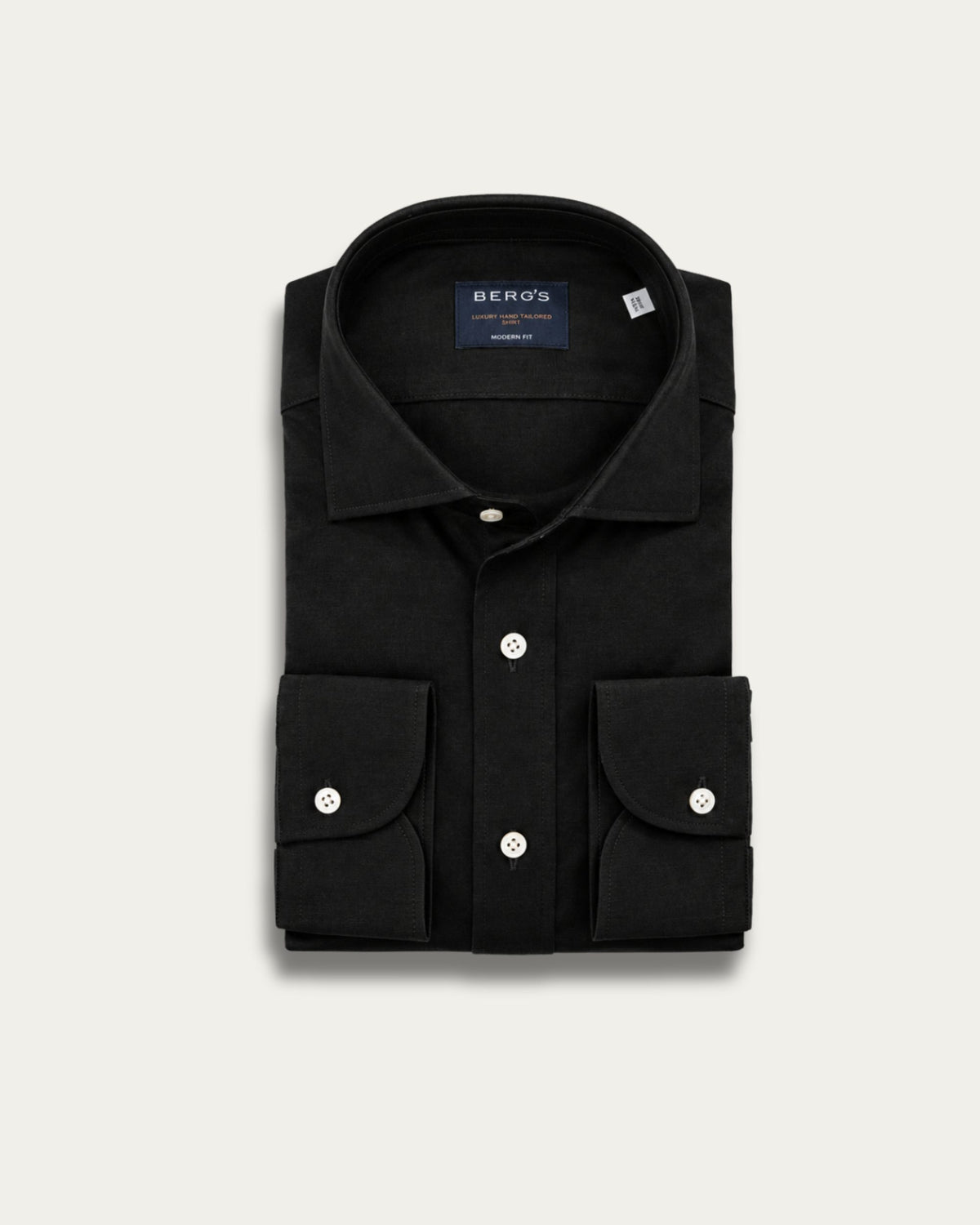 Black Jersey Filo di Scozia Shirt | BERG’S