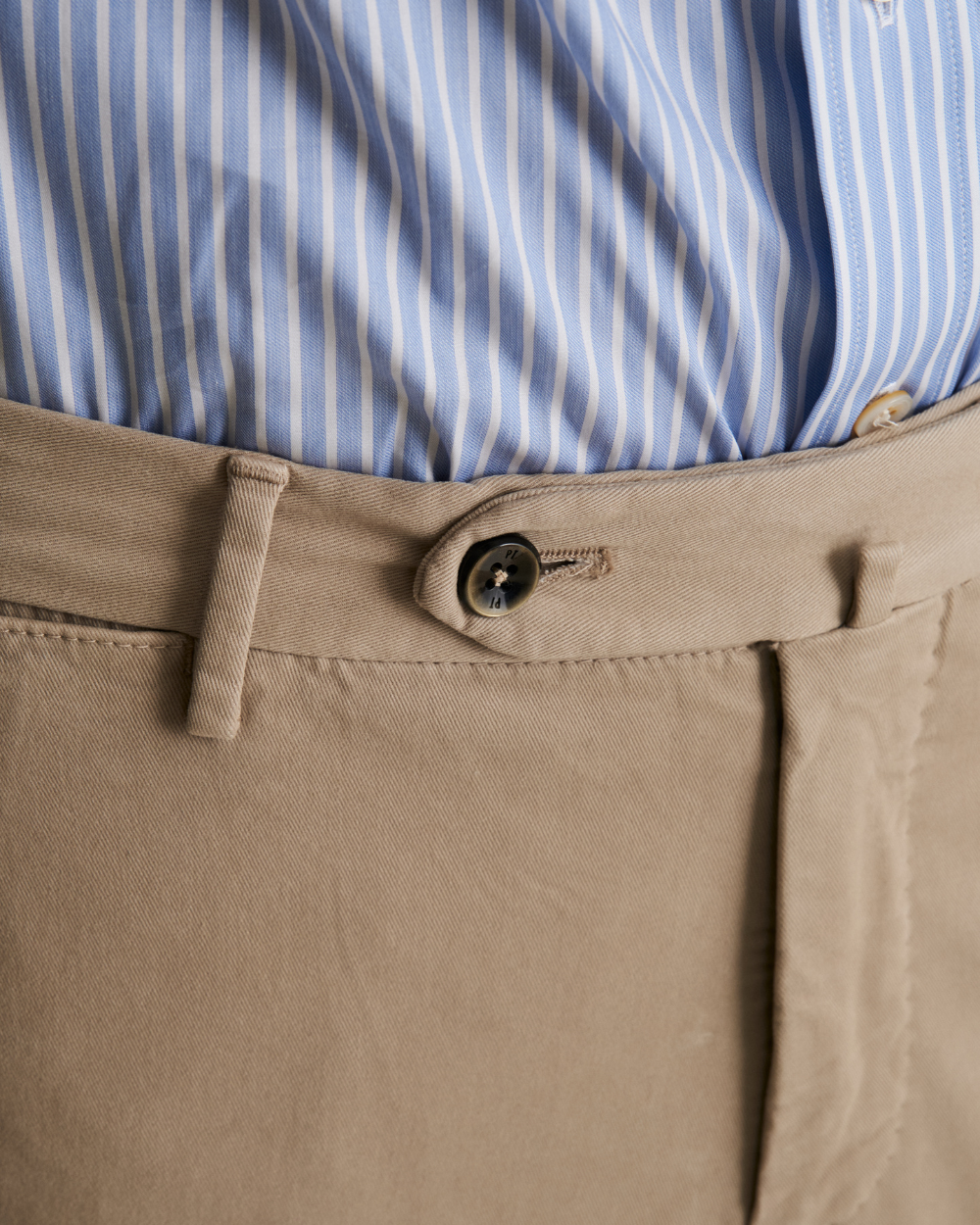 Beige Stretch Gabardine Chino | PT TORINO