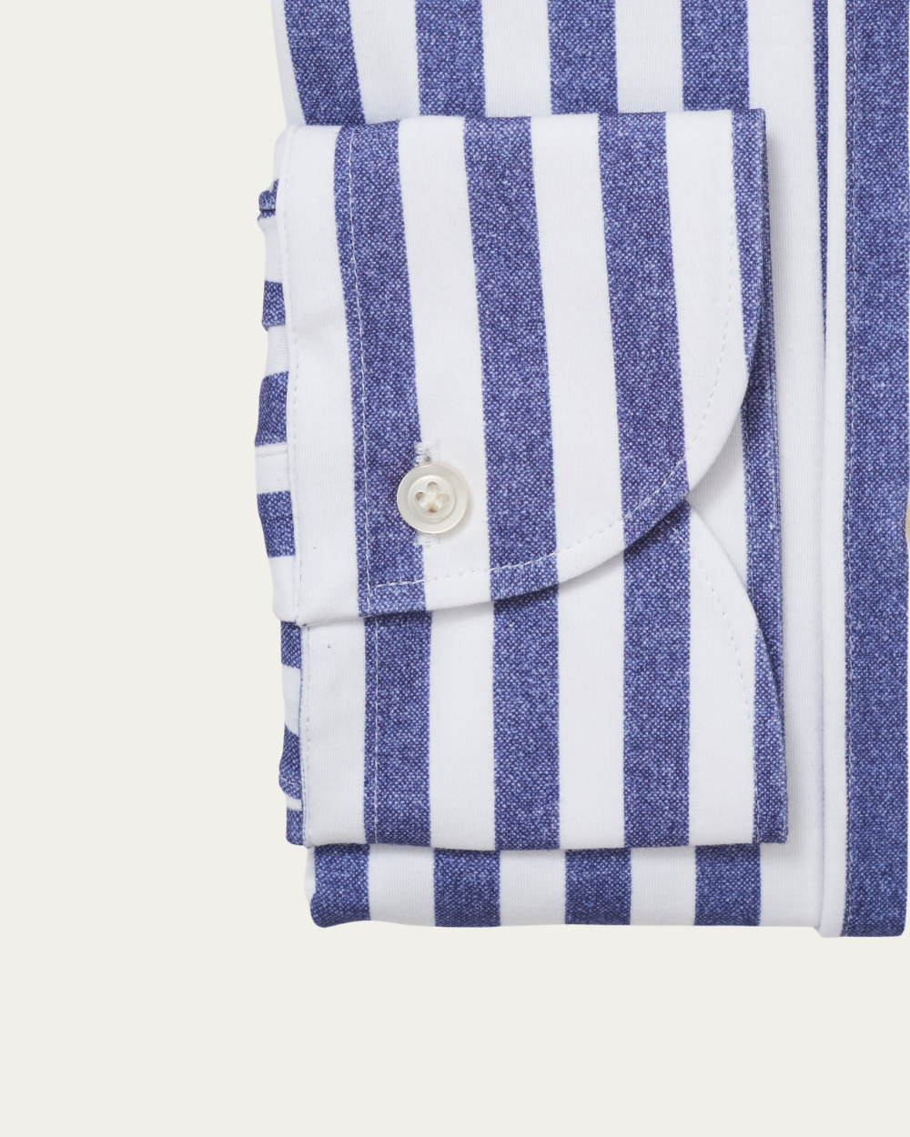Blue Striped 4Flex Cotton Shirt | BERG’S