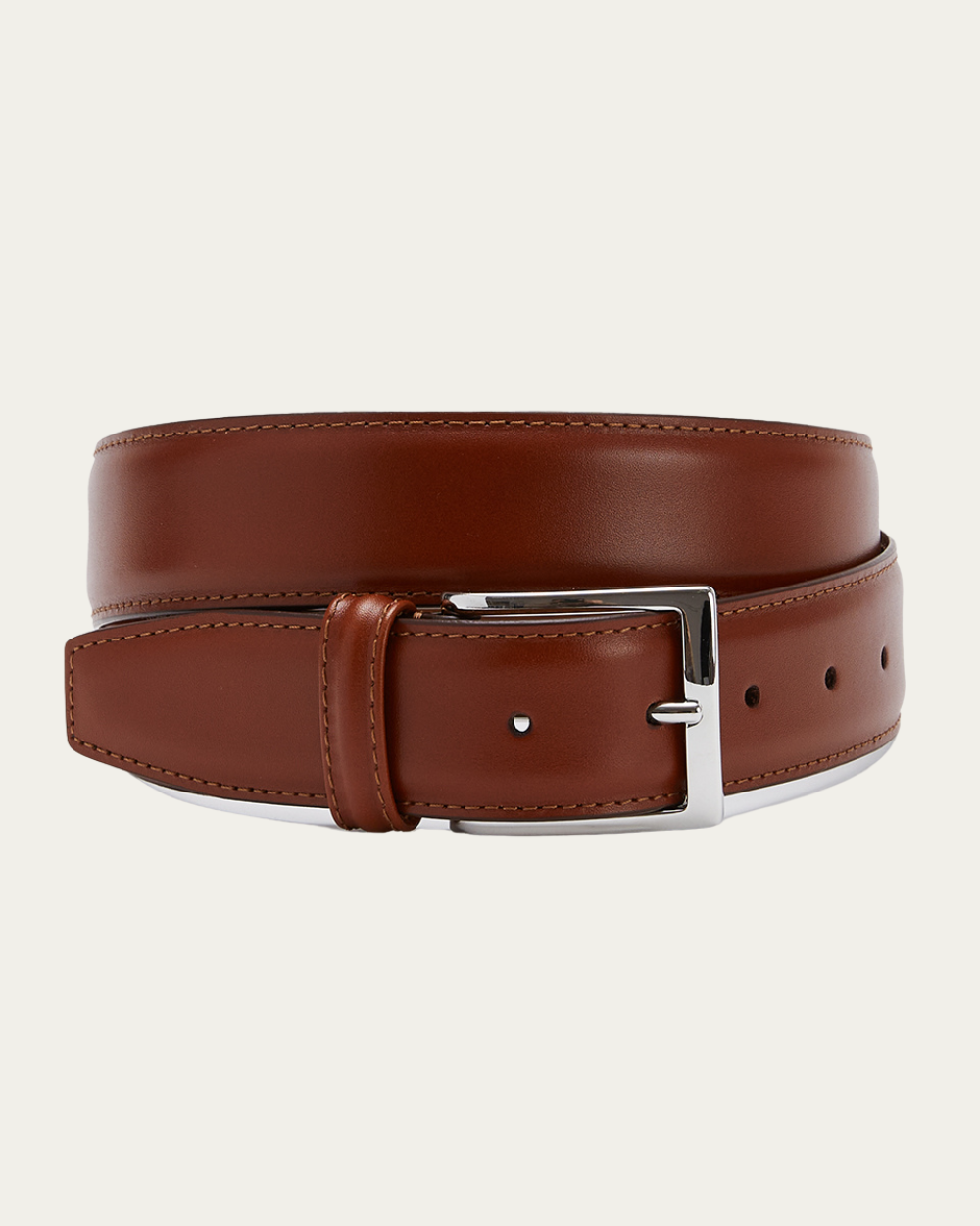 Emanuel Berg | Brown Calf Leather Belt