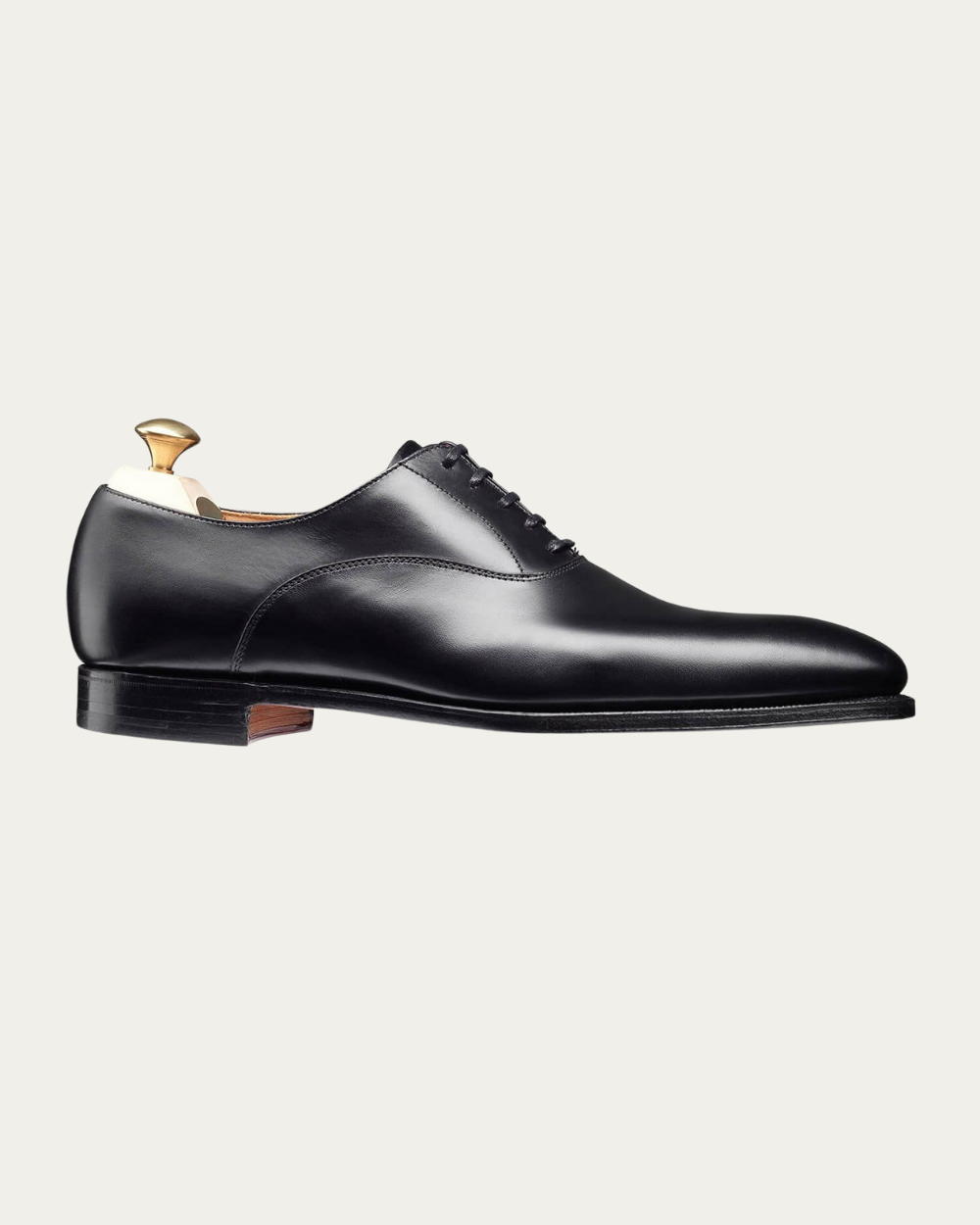 Czarne buty Oxford Wembley ze skóry cielęcej | Crockett & Jones