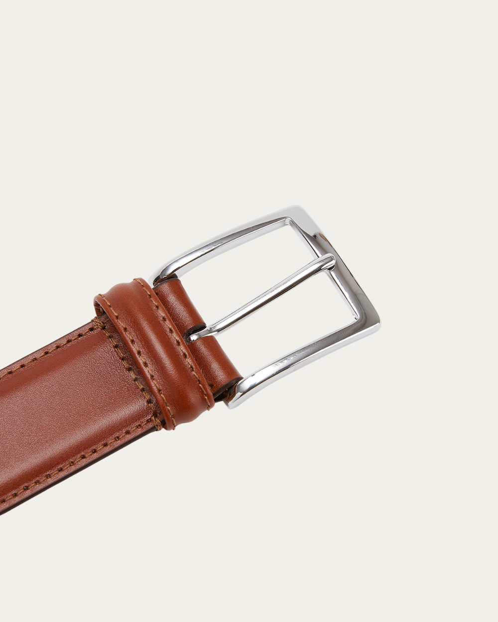 Emanuel Berg | Brown Calf Leather Belt