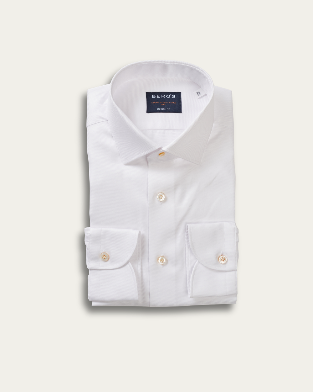 White Journey Royal Twill Mr. Crown Shirt | BERG’S