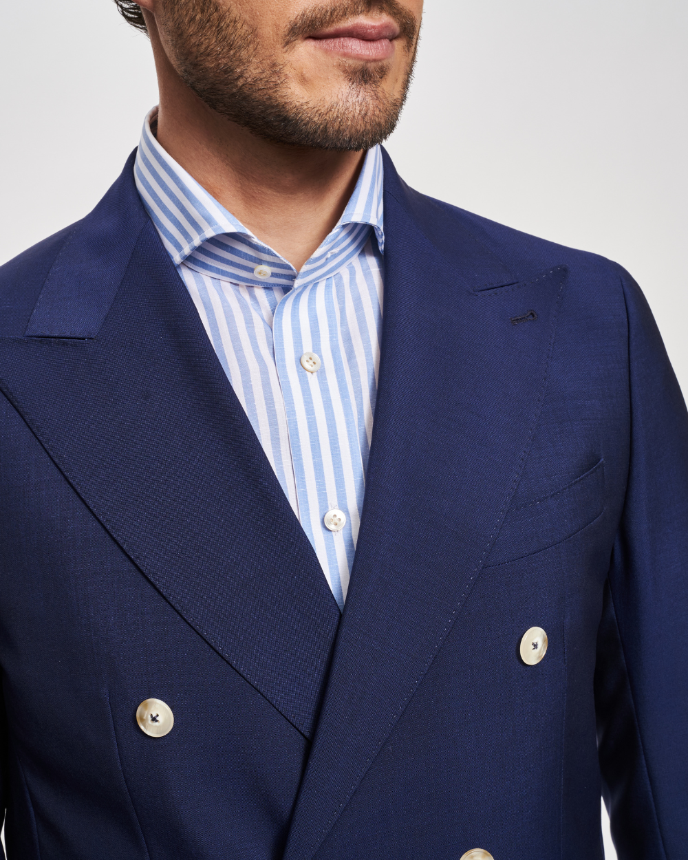 Dwurzędowa marynarka w kolorze niebieskim | BERG’S