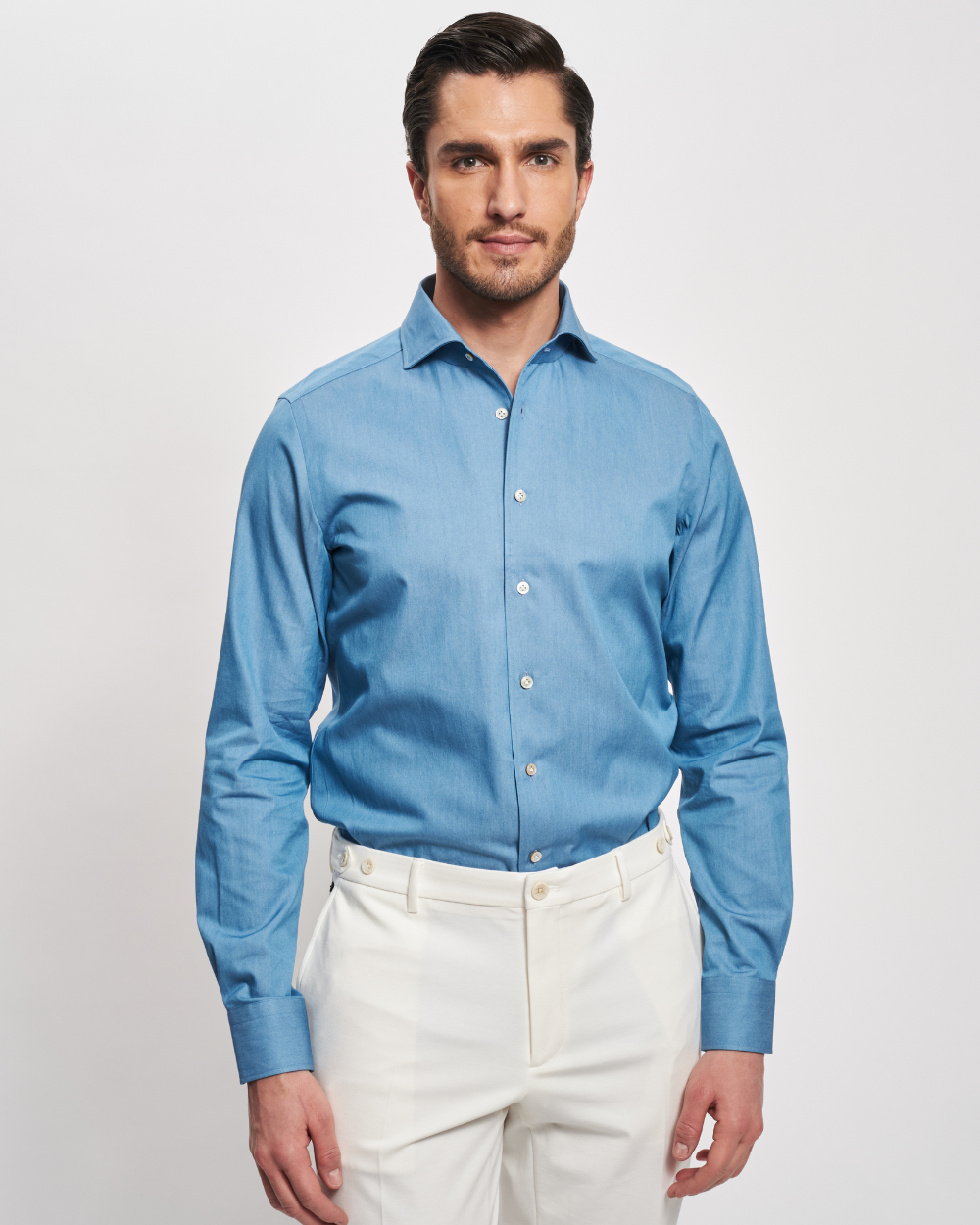 Spodnie Kevin White | GTA Moda