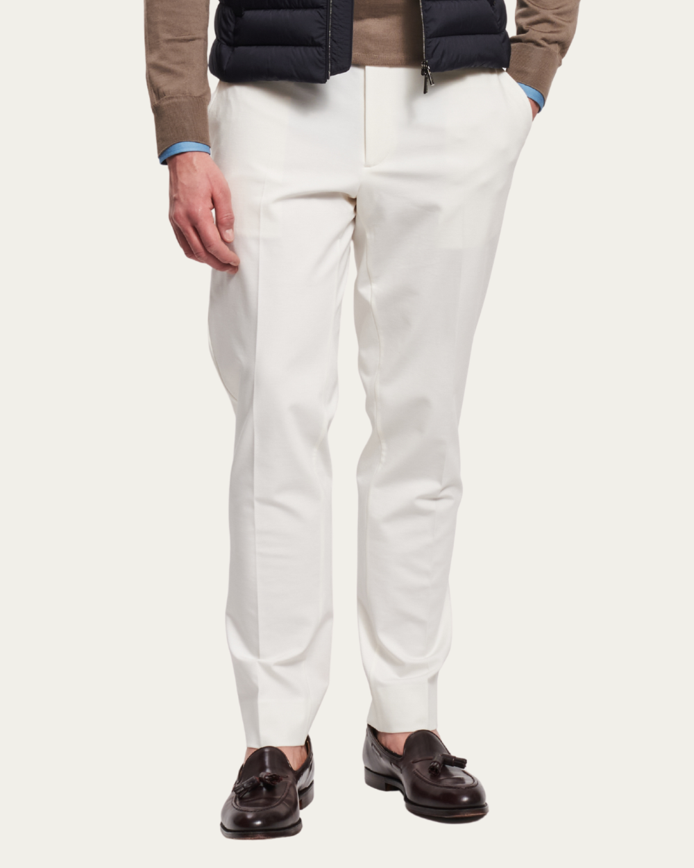 Spodnie Kevin White | GTA Moda