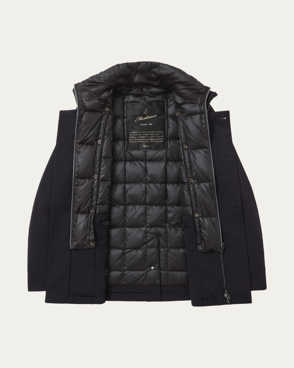 Kurtka puchowa dwurzędowa | Montecore