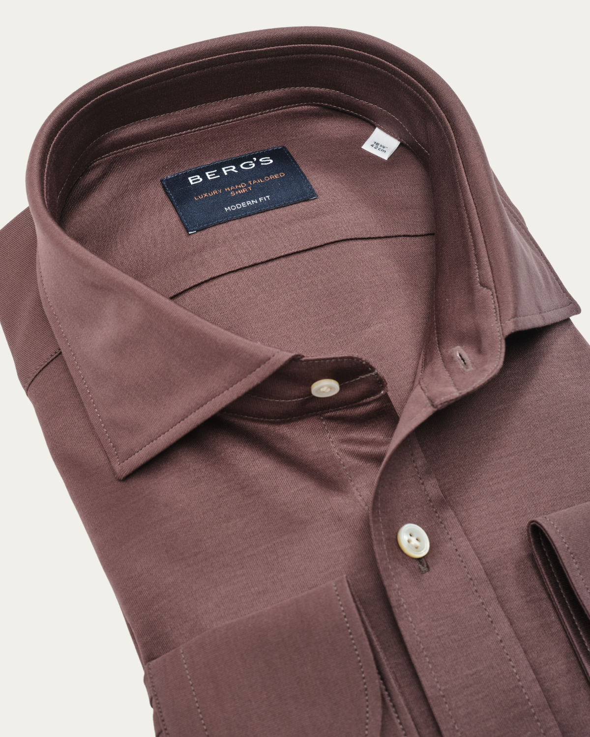 Plum Jersey Filo di Scozia Shirt | BERG’S