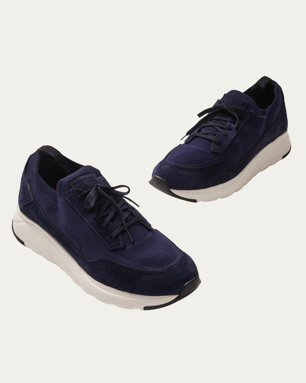 Navy Lione Stretch Sneaker | Pellettieri di Parma