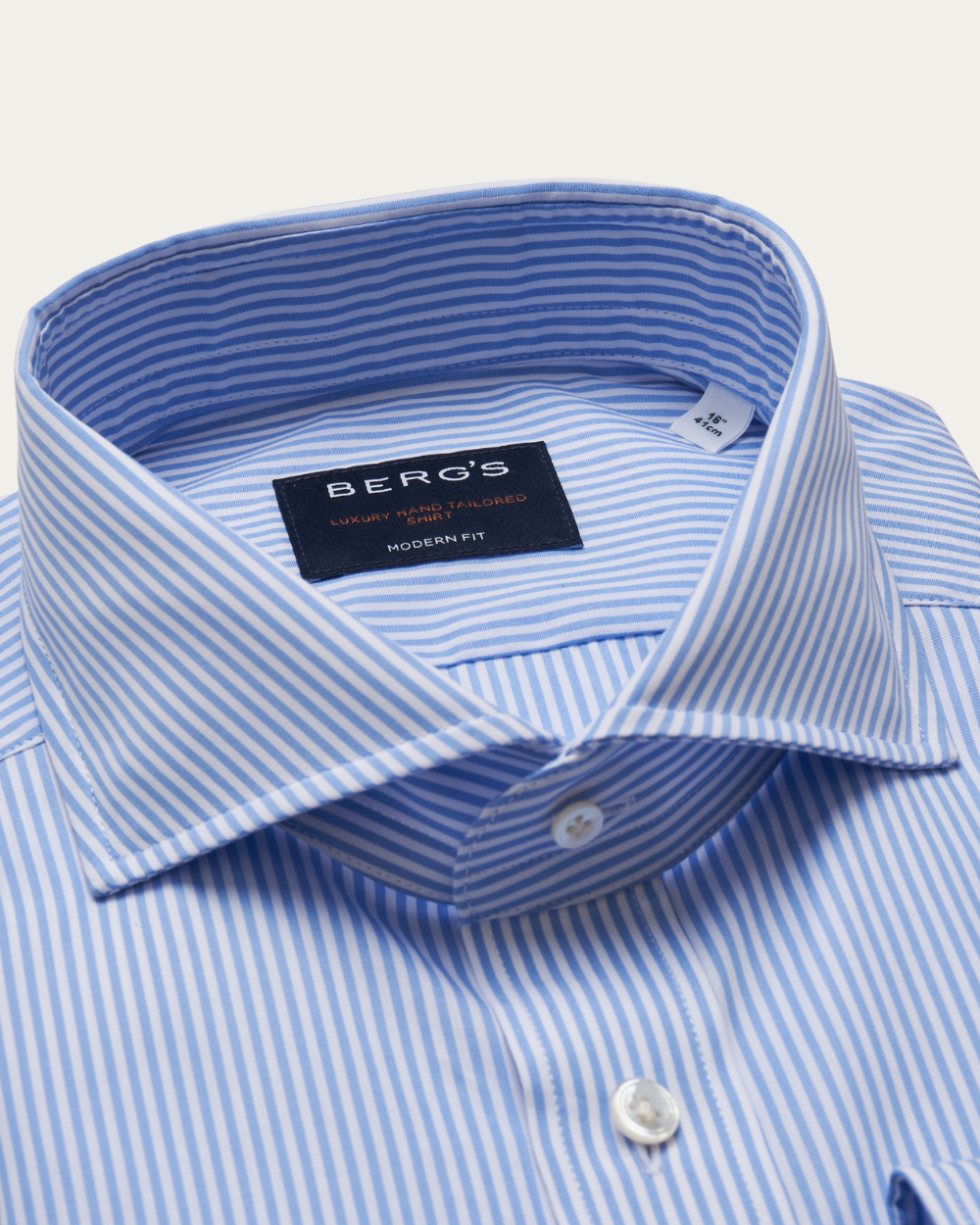 Niebieska koszula w paski | BERG'S
