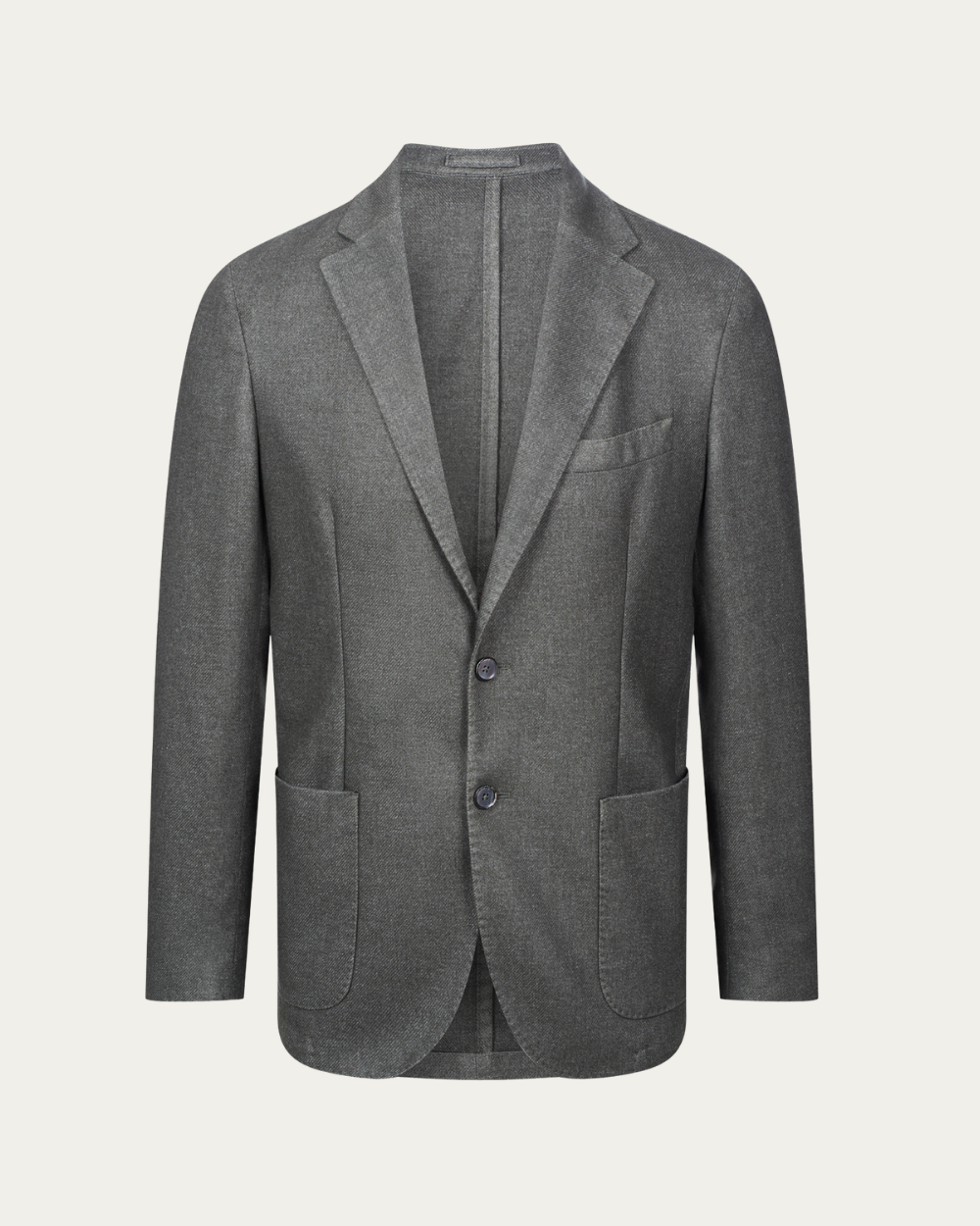 Olive Green Single-breasted jacket | Emanuel Berg