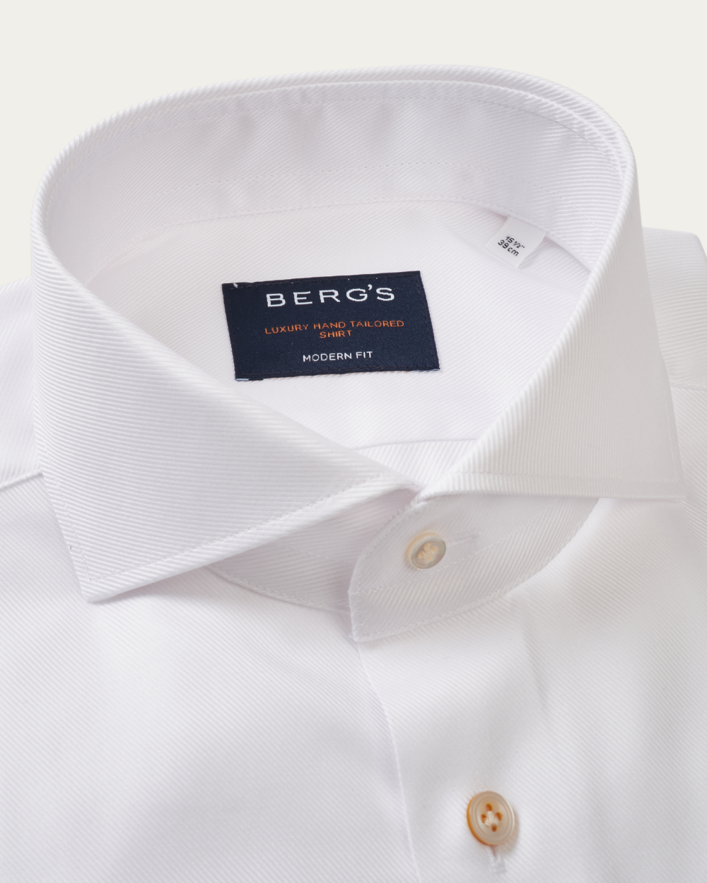 White Journey Royal Twill Harvard Shirt | BERG’S