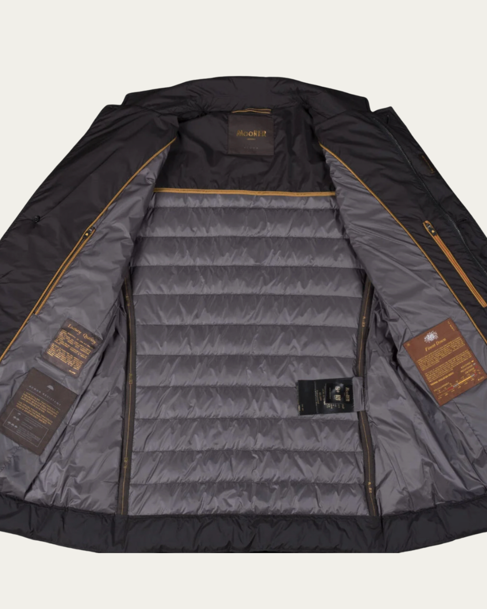 Czarna kurtka puchowa Zavyer AC | MooRER