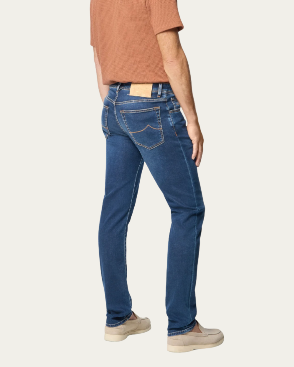 Jeansy Bard w kolorze ciemnoniebieskim ze stretchem | Jacob Cohën