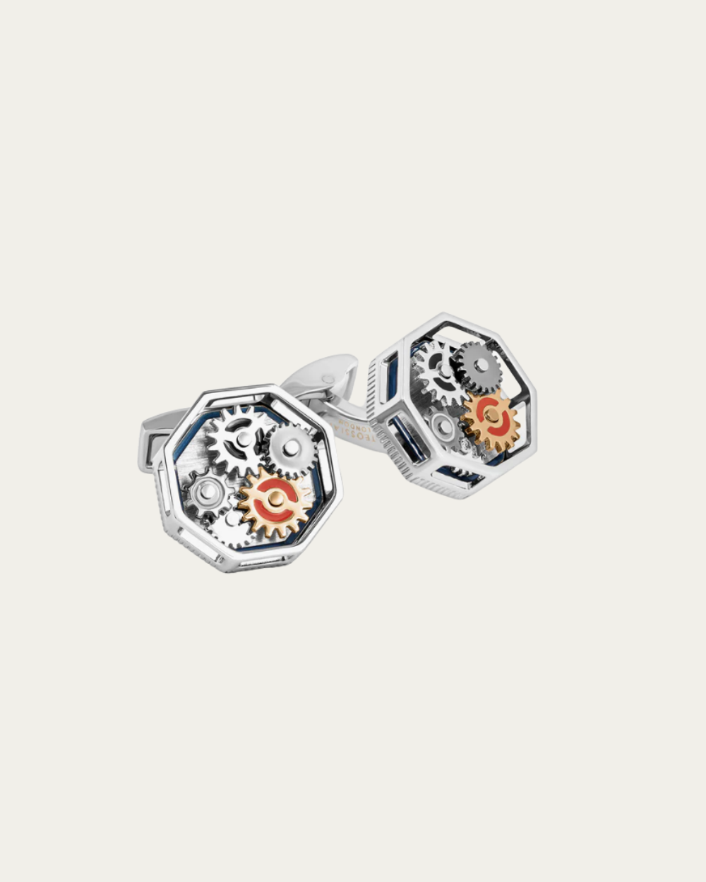 Tateossian - Octo Gear Cufflinks