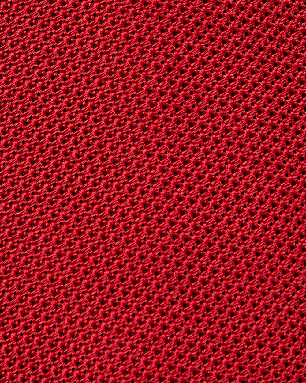 Emanuel Berg | Red Unlined Grenadine Tie