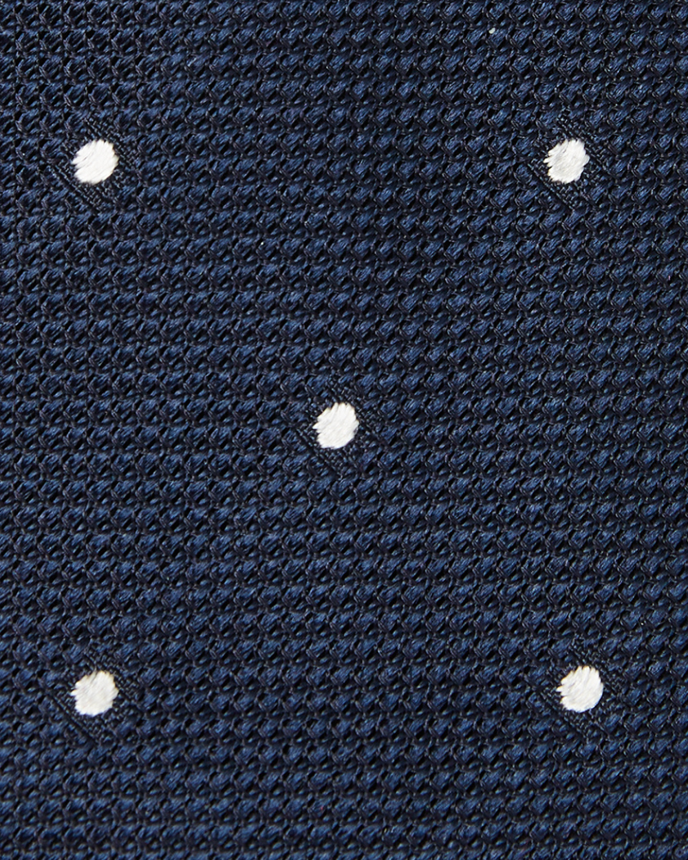 Emanuel Berg | Polka Dot Unlined Grenadine Tie