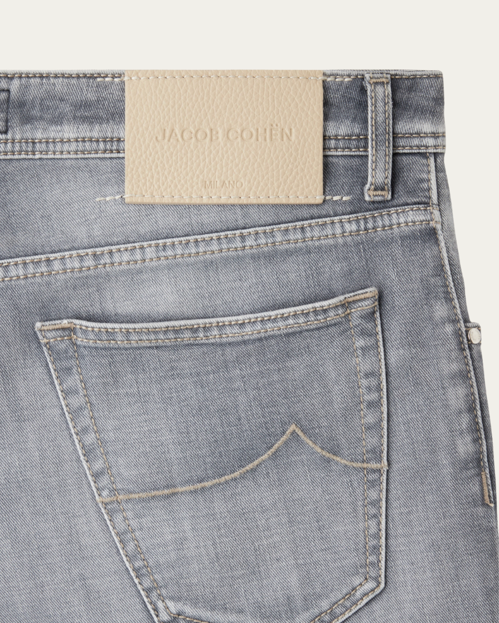 Jeansy Bard w kolorze szarego denimu | Jacob Cohën