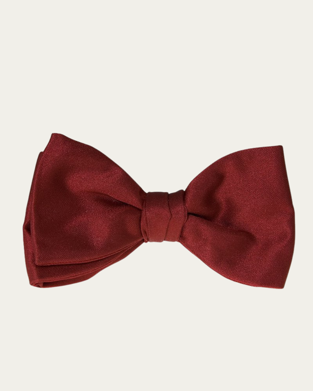 Emanuel Berg | Red Silk Bow Tie