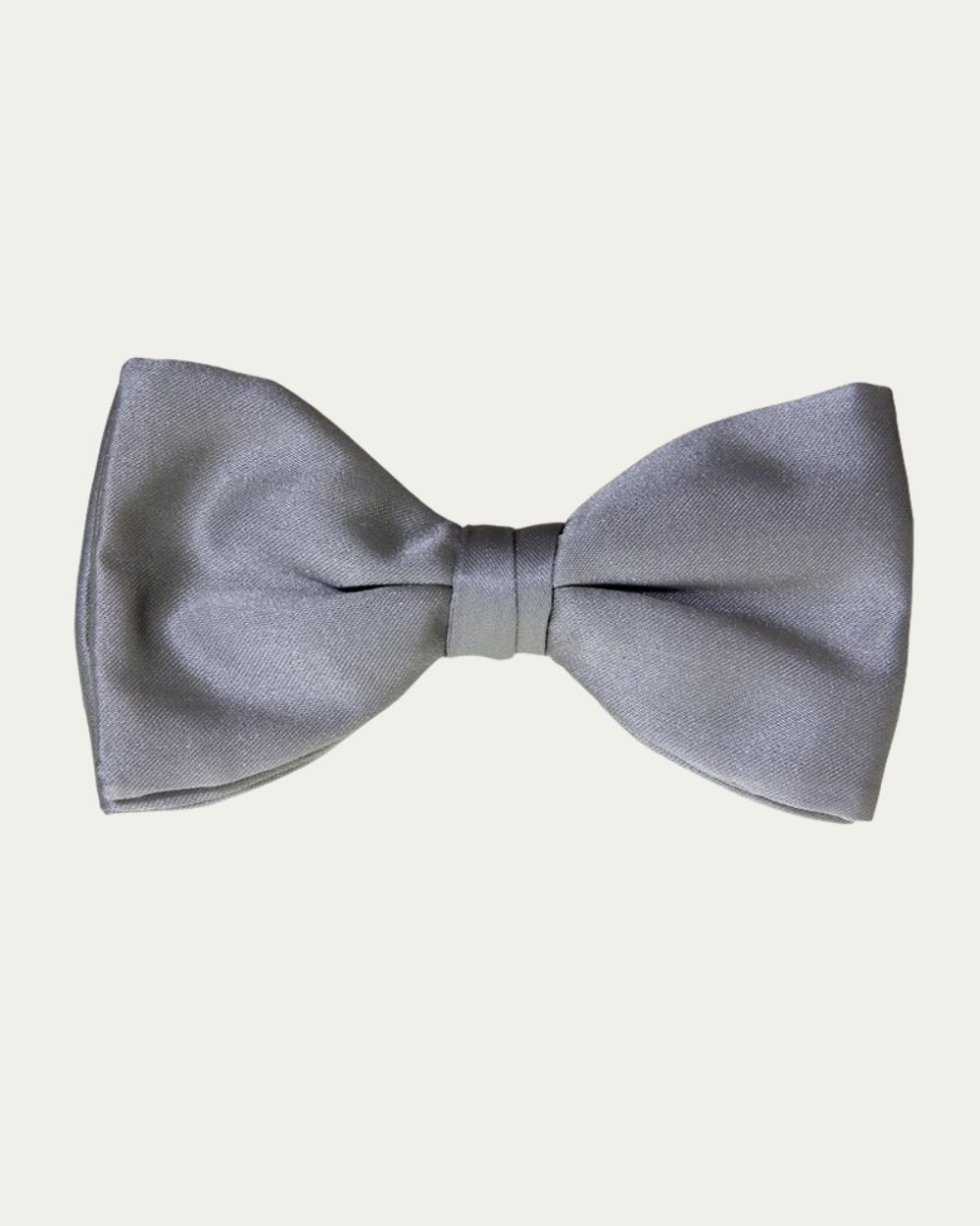 Emanuel Berg | Grey Silk Bow Tie