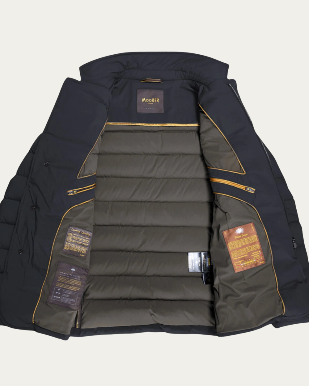 Granatowa kurtka puchowa Zayn OP | MooRER