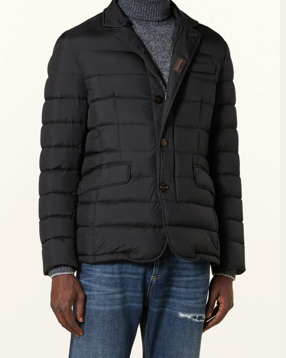 MooRER - Navy Blue Zayn OP Down Jacket