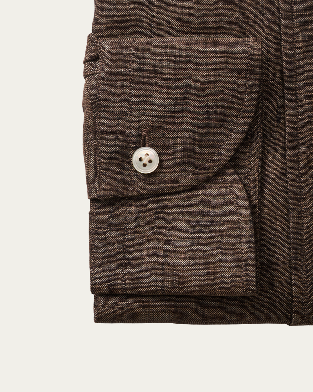 Brown Linen Fontalina Shirt | BERG’S