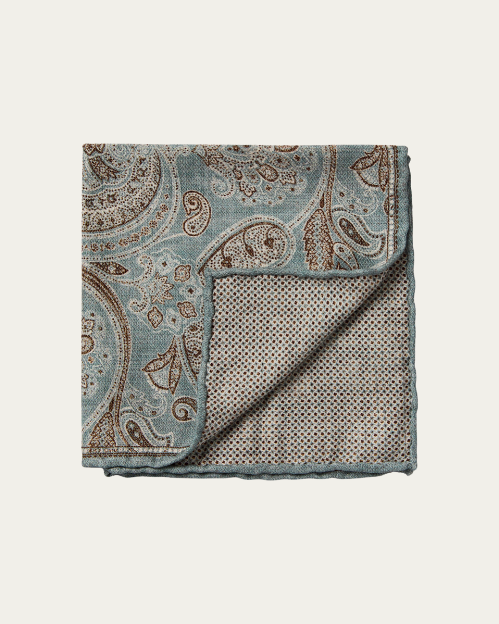 Poszetka dwustronna, jedwabna | Emanuel Berg