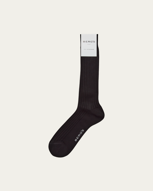 Black Fil D'ecosse Socks | BERG’S