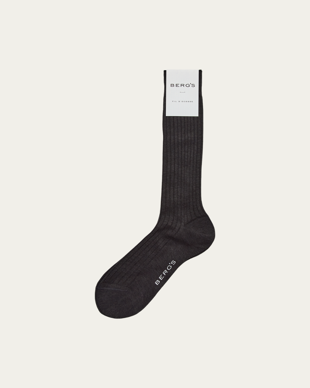 Berg's - Dark Grey Cotton Socks