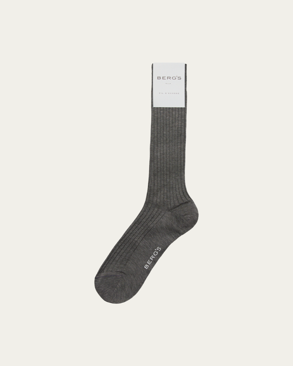 Berg's - Grey Cotton Socks