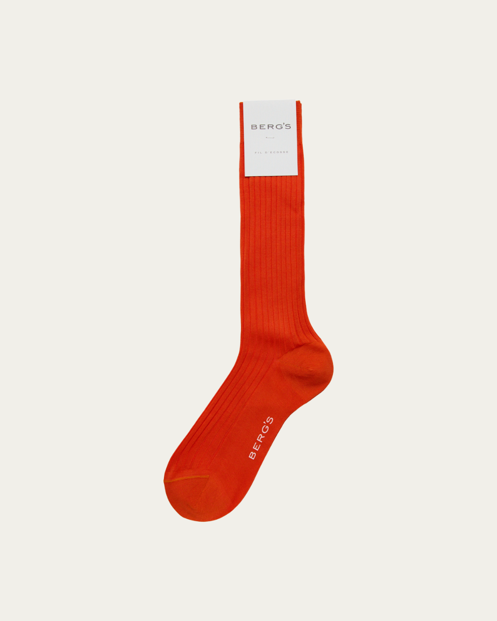 Berg's - Orange Cotton Socks