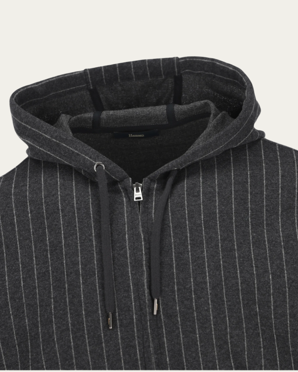 Pinstripe Hoodie | Herno