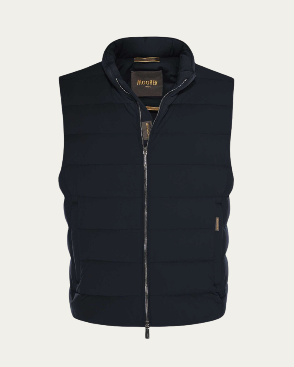 MooRER - Navy Blue Oliver KN Vest