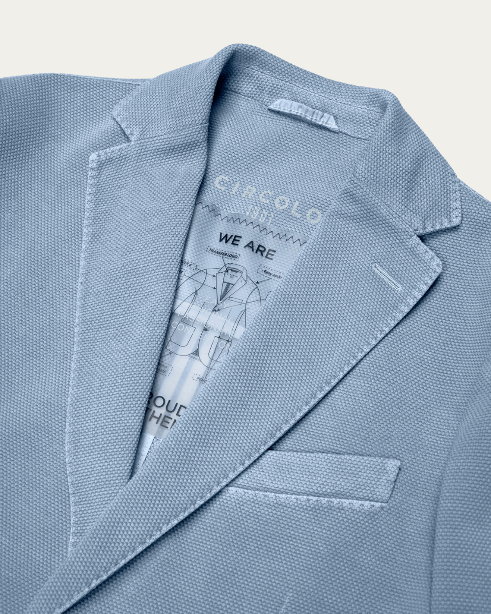 Circolo 1901 - Blue Oxford Jacket