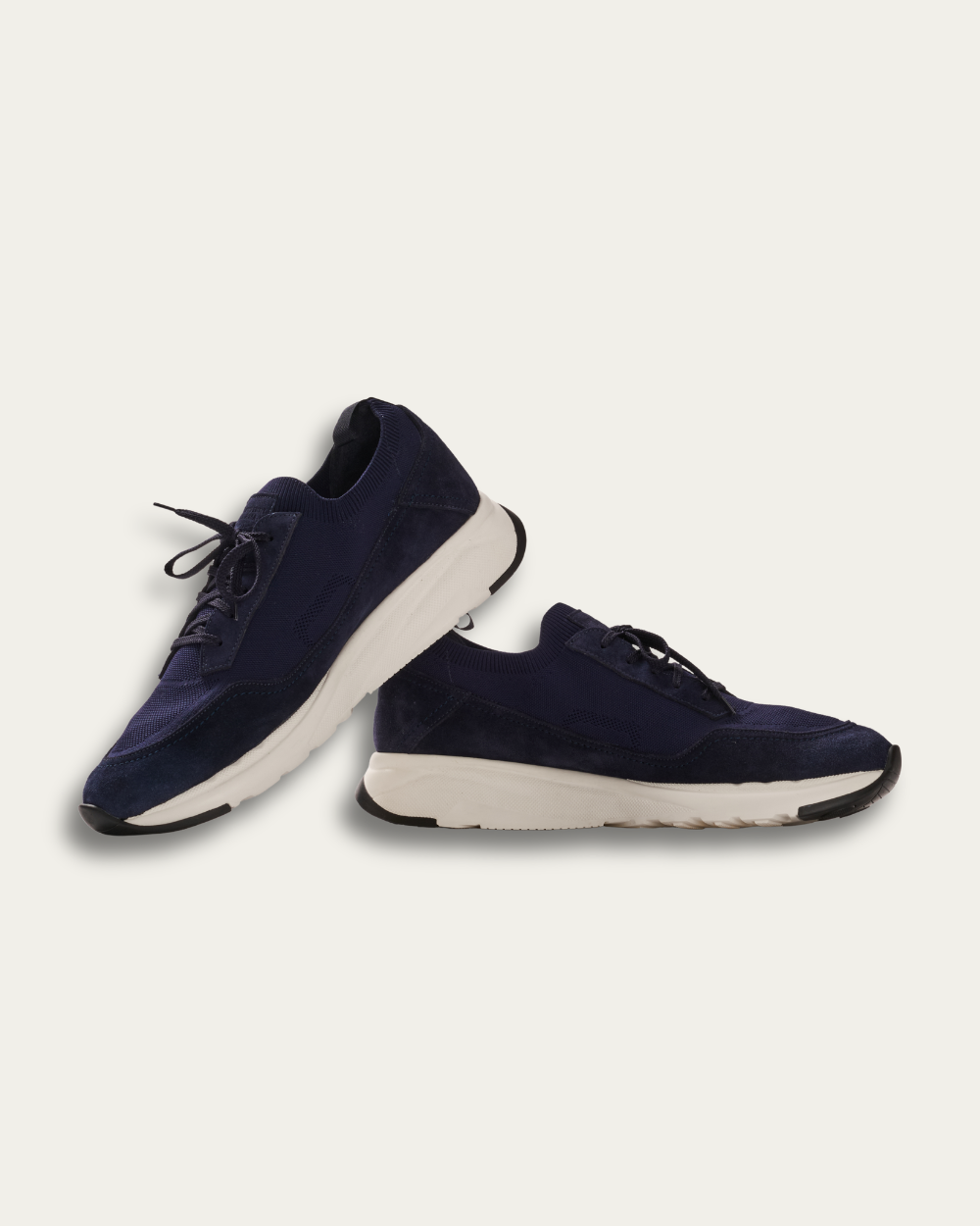 Navy Lione Stretch Sneaker | Pellettieri di Parma