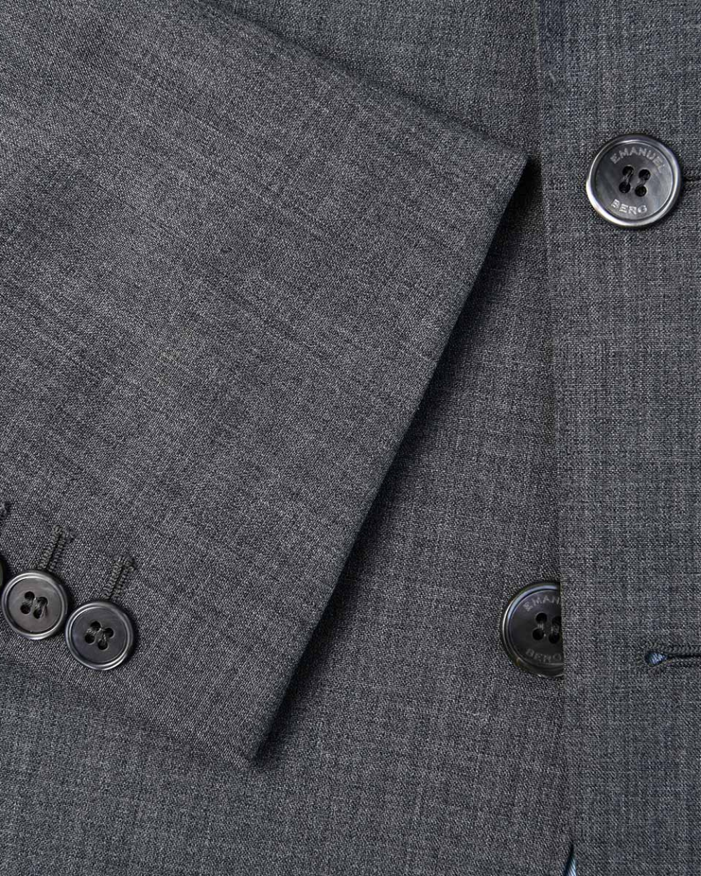 Grey Wool Jacket | Emanuel Berg