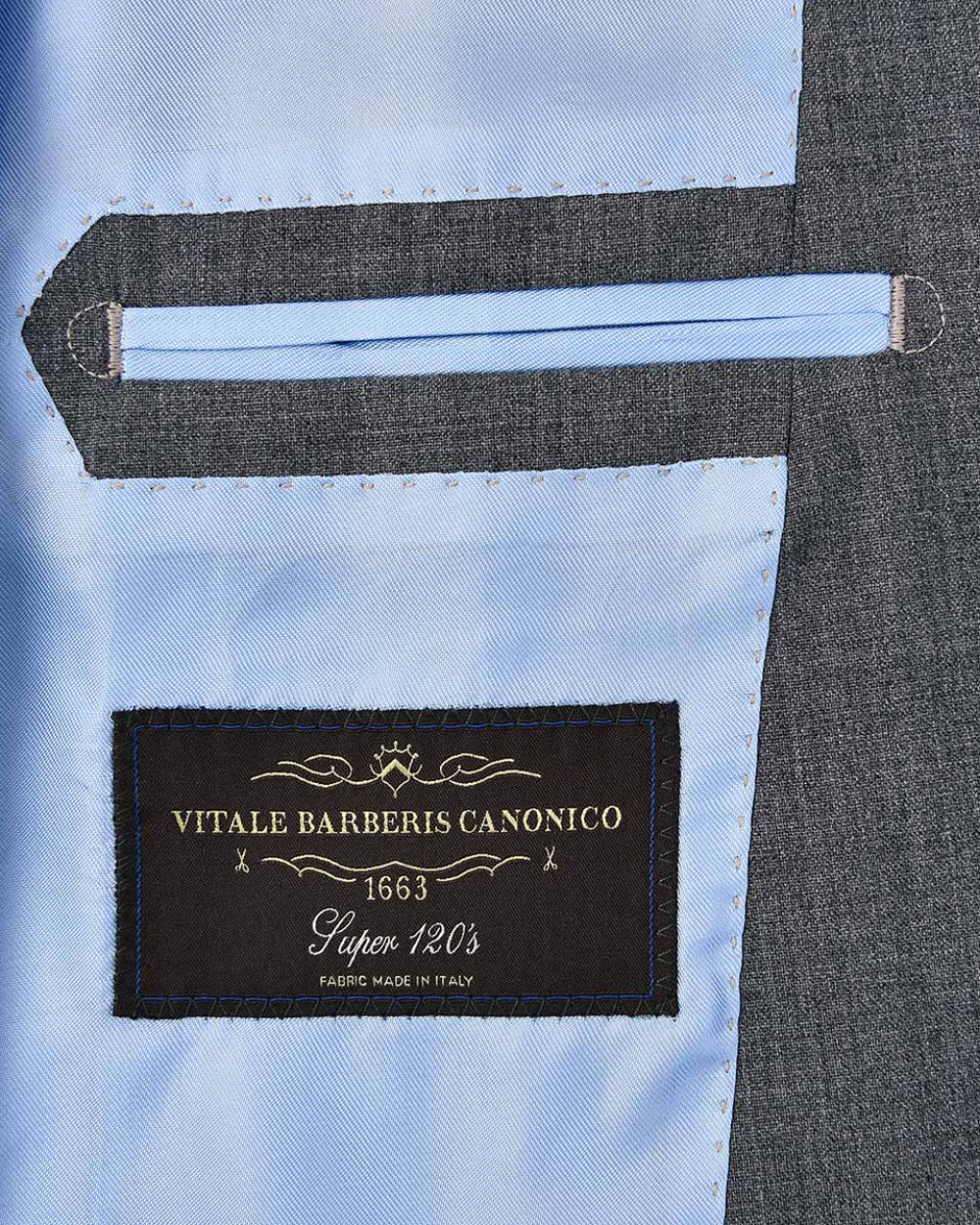 Grey Wool Jacket | Emanuel Berg