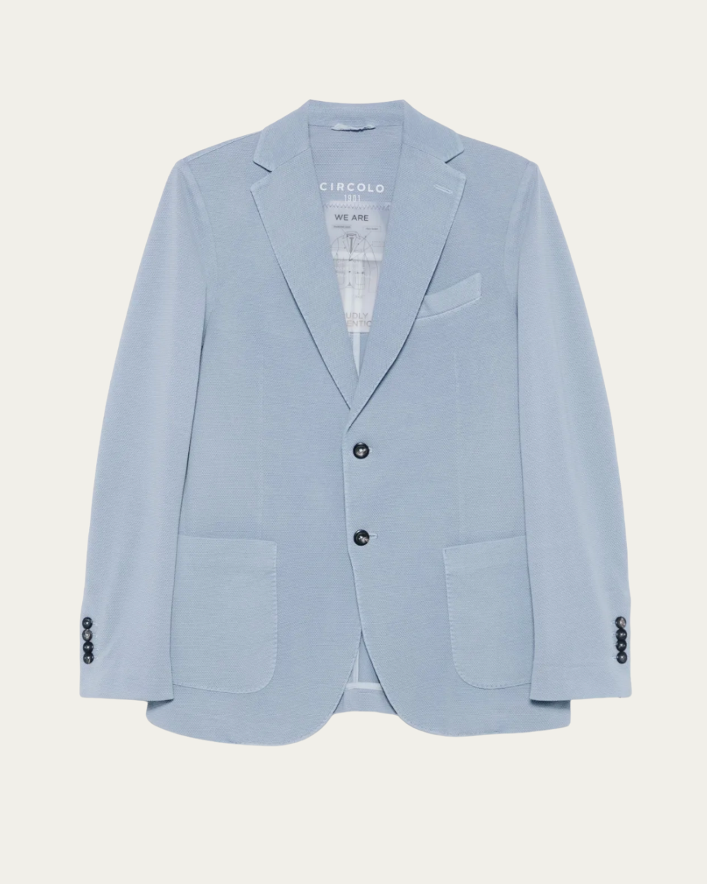 Circolo 1901 - Blue Oxford Jacket