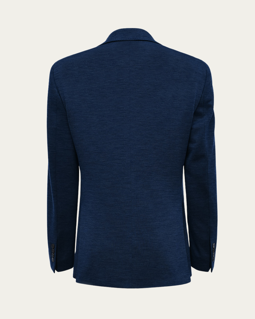 Dark Blue Wool Jersey Jacket | Emanuel Berg