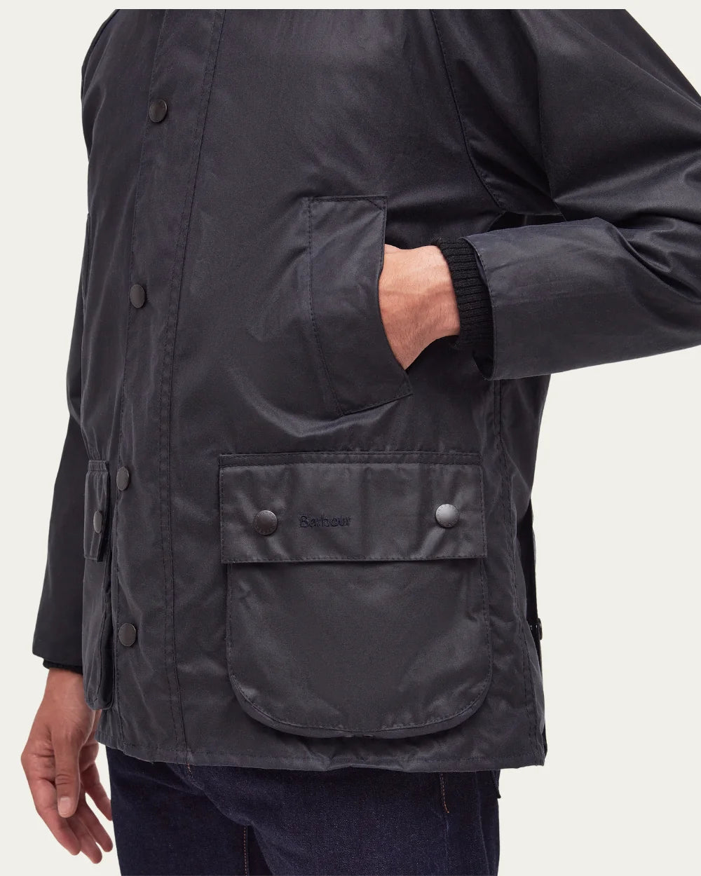 Bedale Wax Jacket Navy | Barbour