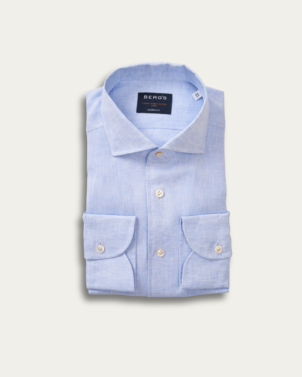Blue Linen Fontalina Shirt | BERG’S