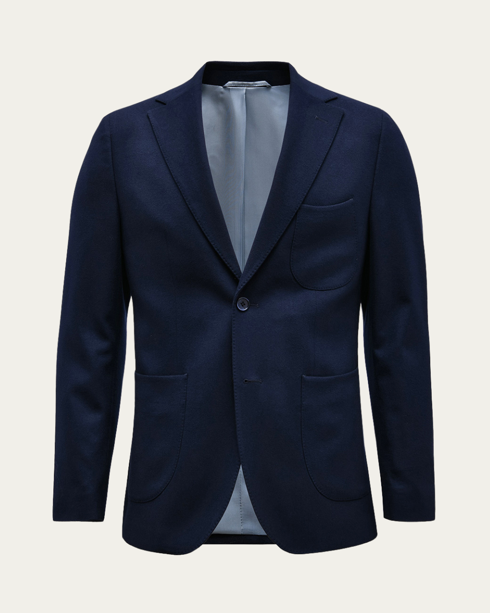 Emanuel Berg | Navy Blue Wool Jacket